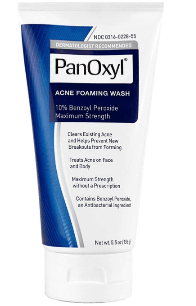 PANOXYL ACNE FOAMING WASH (BENZOYL PEROXIDE) 10% MAXIMUM STRENGTH 156G by PANOXYL
